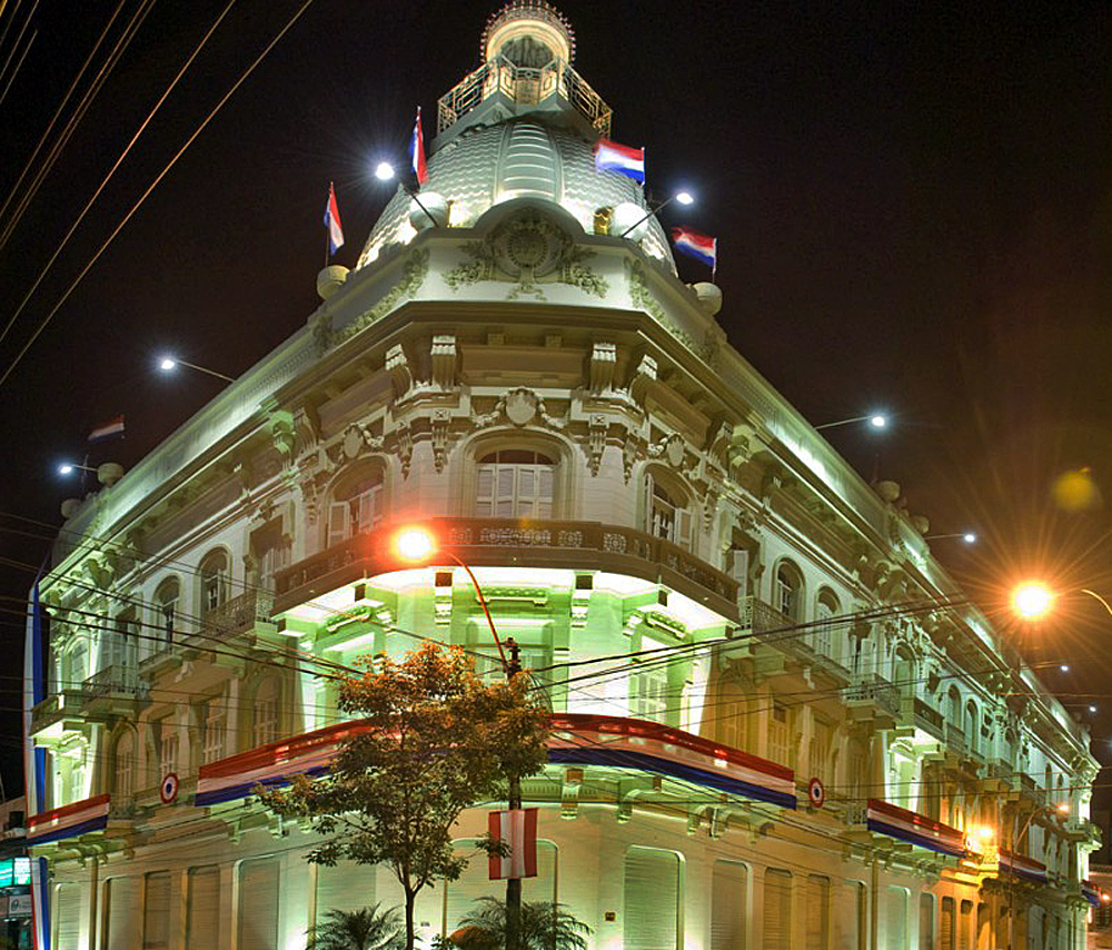 hacienda iluminada