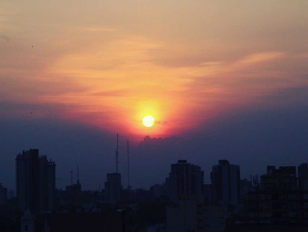 clima_amanecer en Asuncion