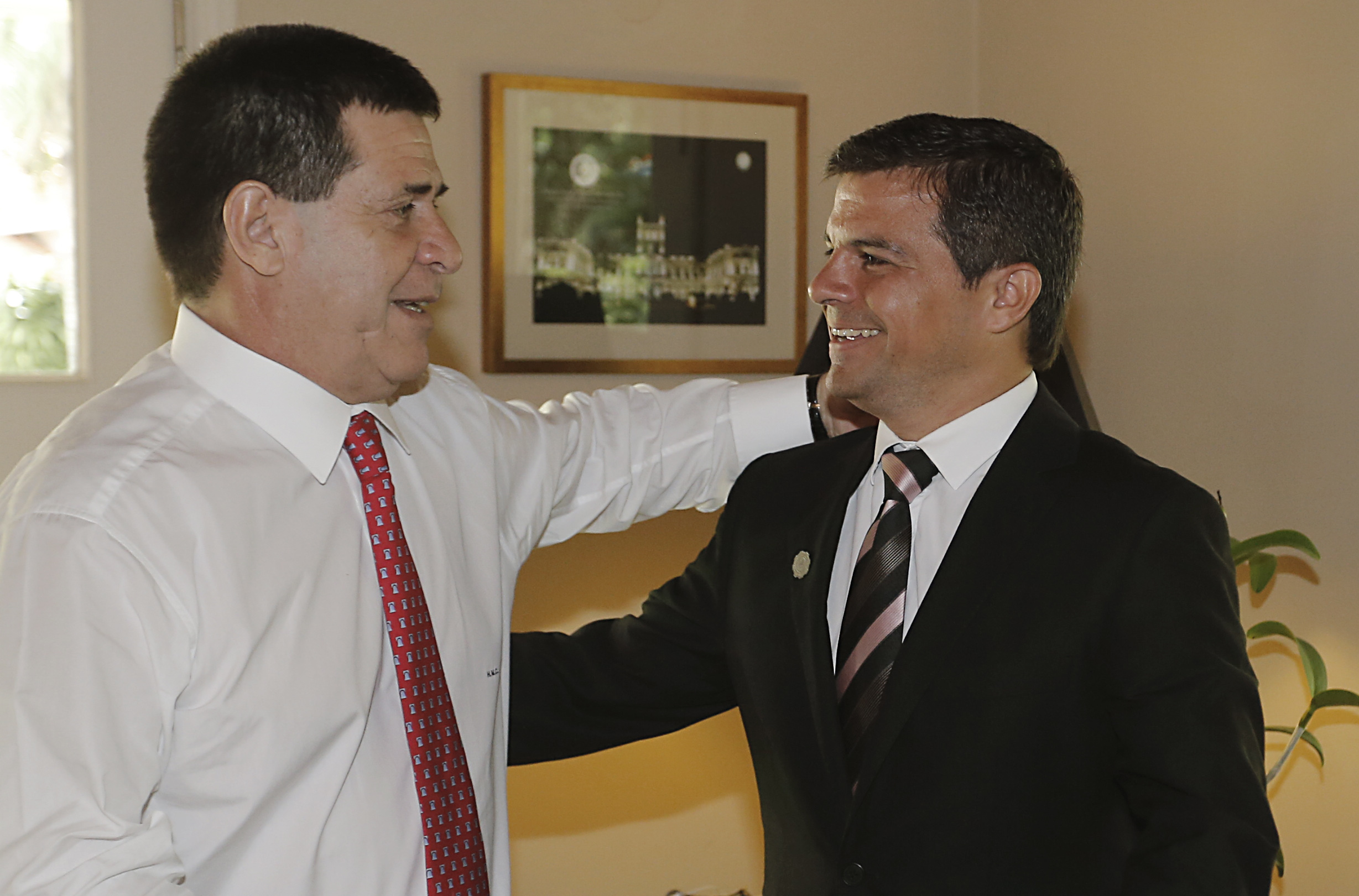 Horacio Cartes y Jorge Méndez