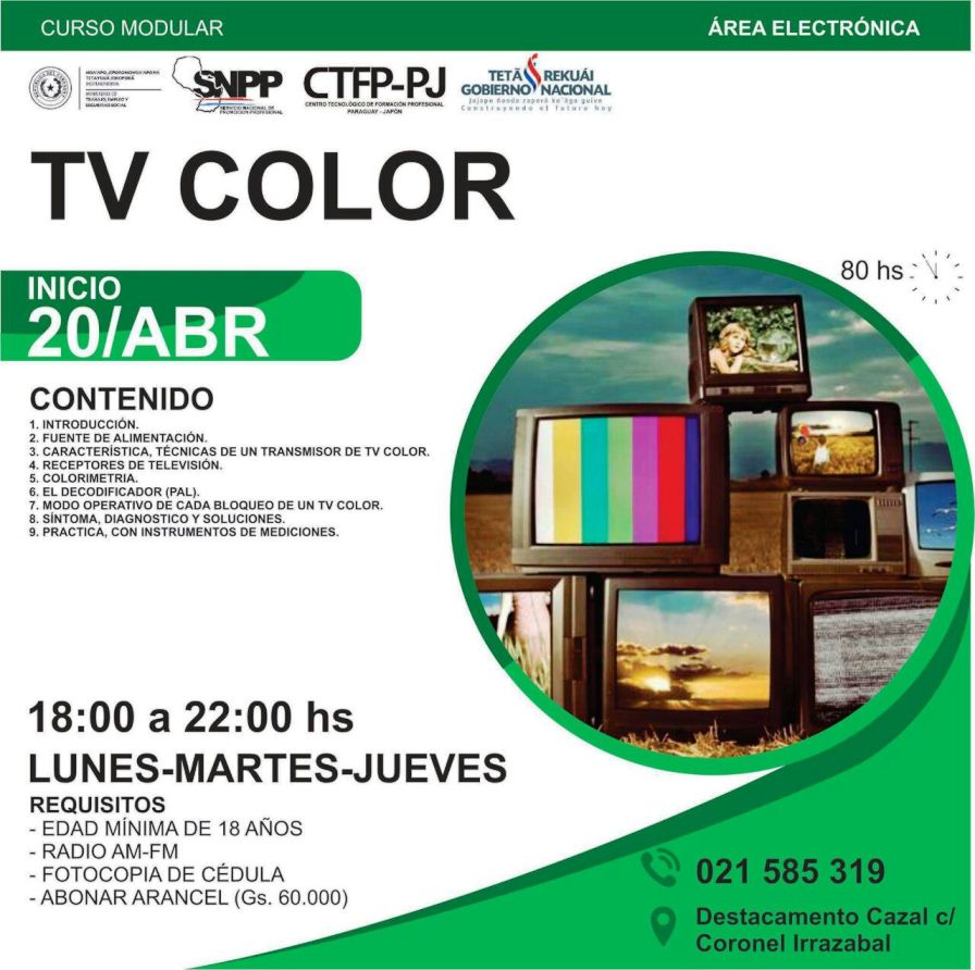 television a color