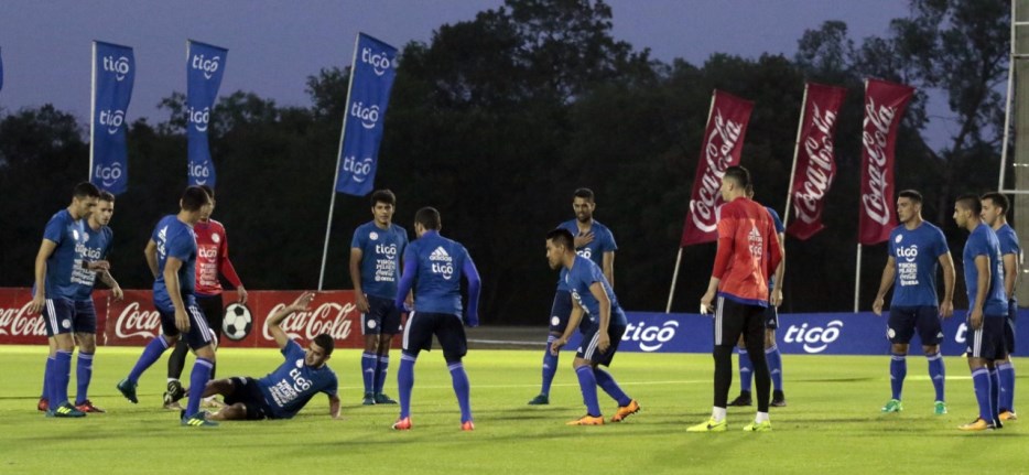 entrenamiento de la seleccion