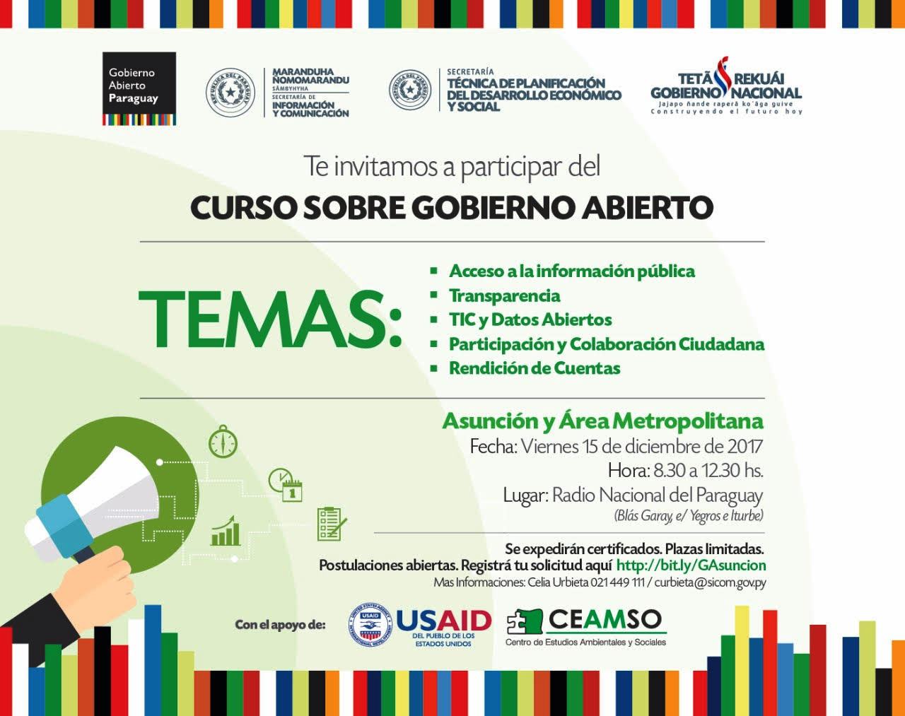curso de gobierno abierto