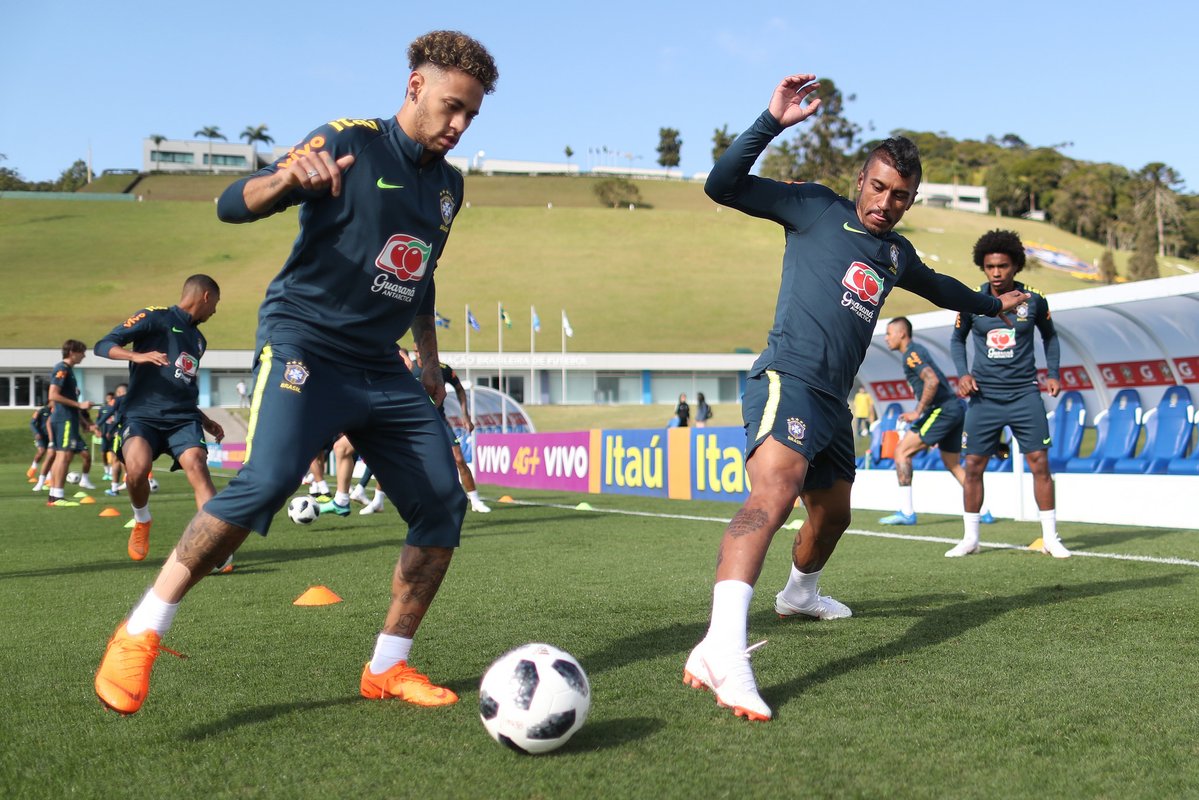 seleccion brasileña- entrenamiento