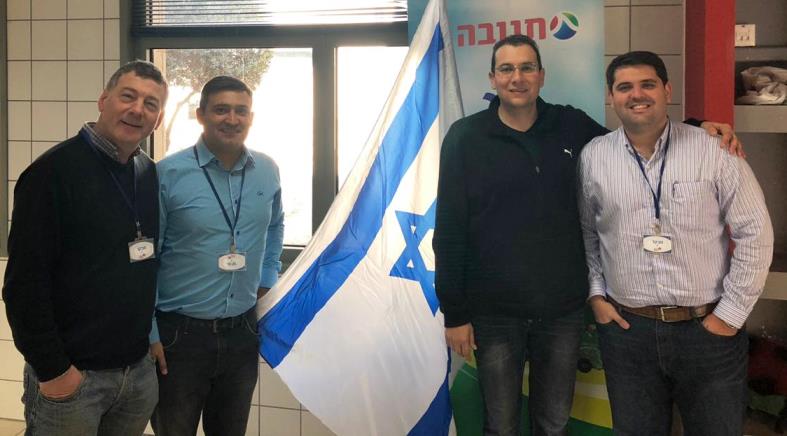 presidente del Senacsa en Israel