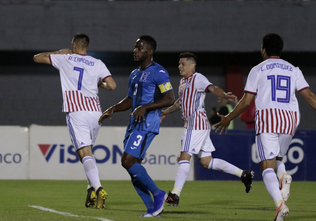 seleccion- Paraguay- Honduras