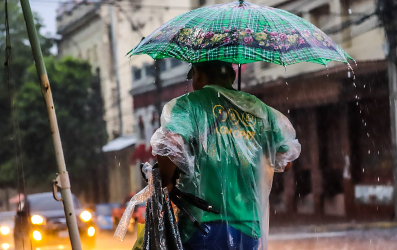 calor y lluvias