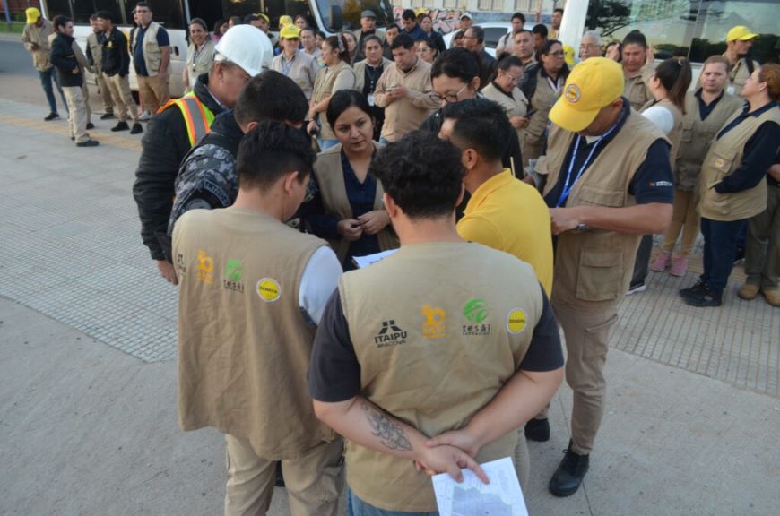 minga ambiental en asuncion