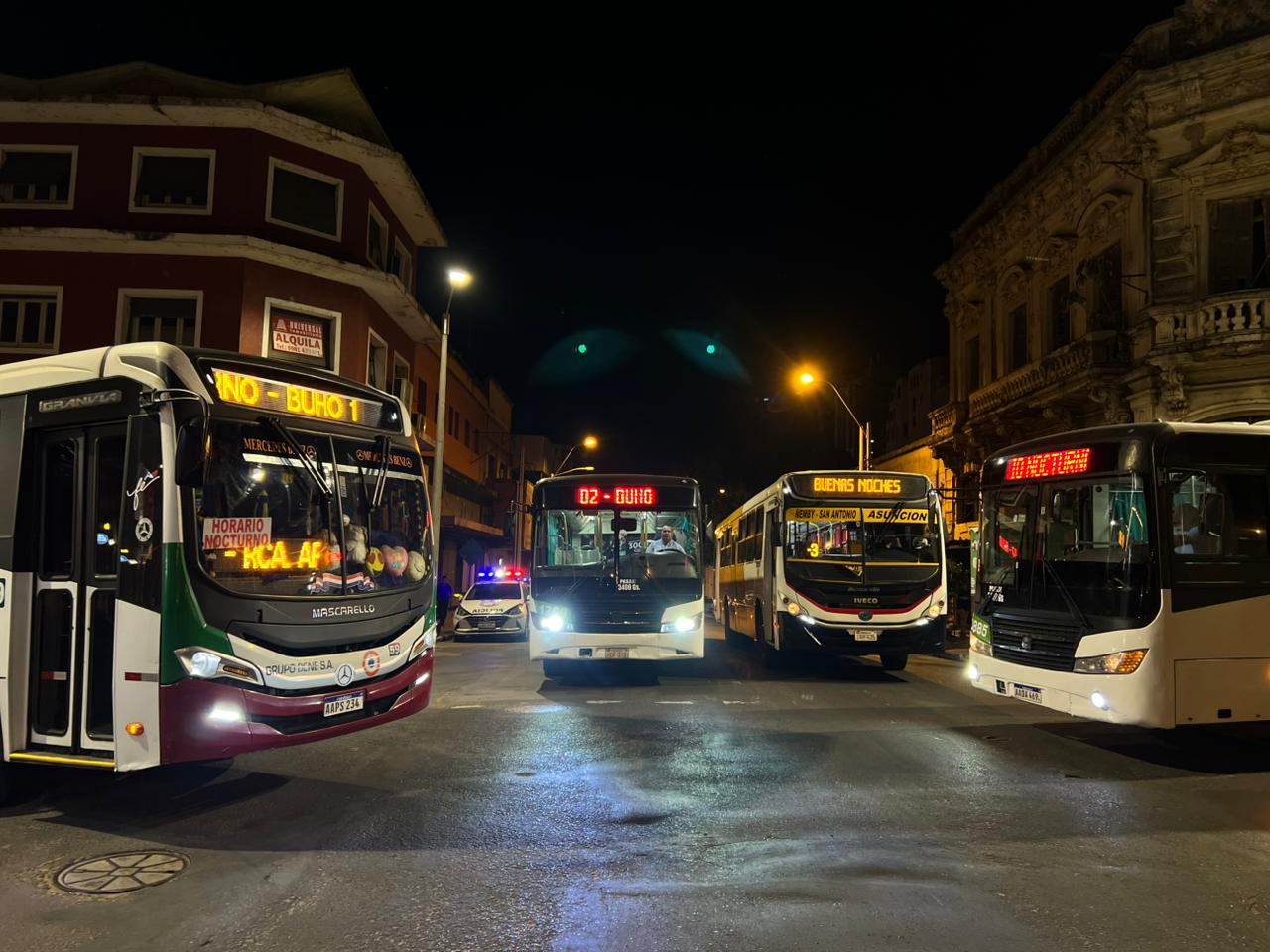 redbúho,b1.b2.b3.b4.transportepúblico.asunción.luque.sanlorenzo.limpio