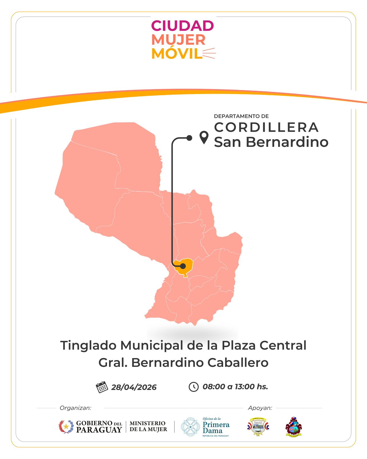 Ciudad Mujer Móvil llegará a San Bernardino con servicios integrales para las mujeres