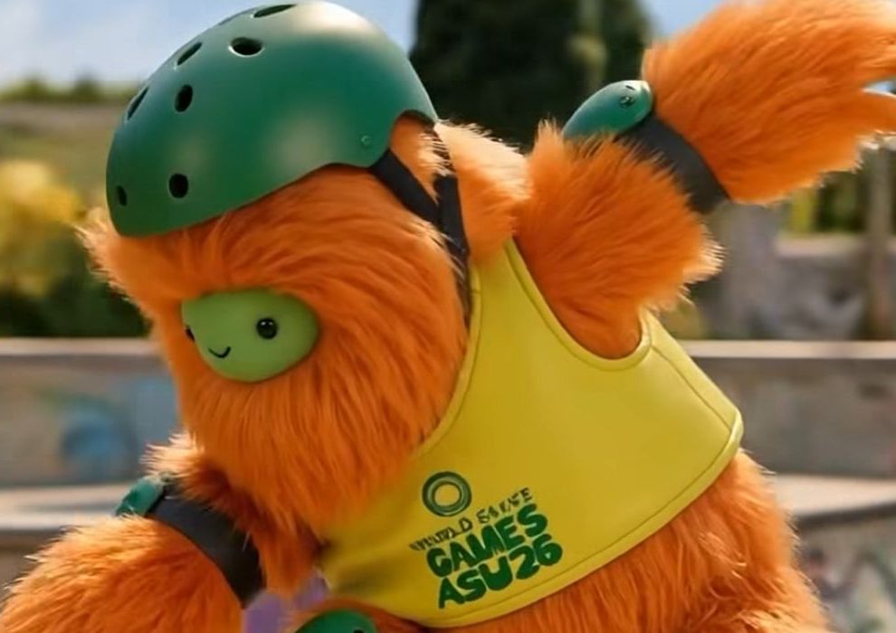 Divulgan mascota oficial de los World Skate Games ASU26