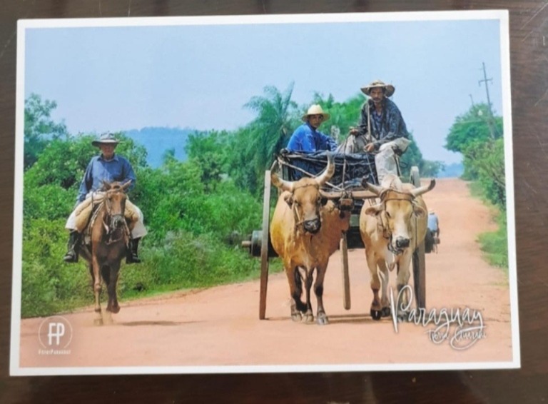 Sellos Postales que retratan la riquesa cultural del Paraguay