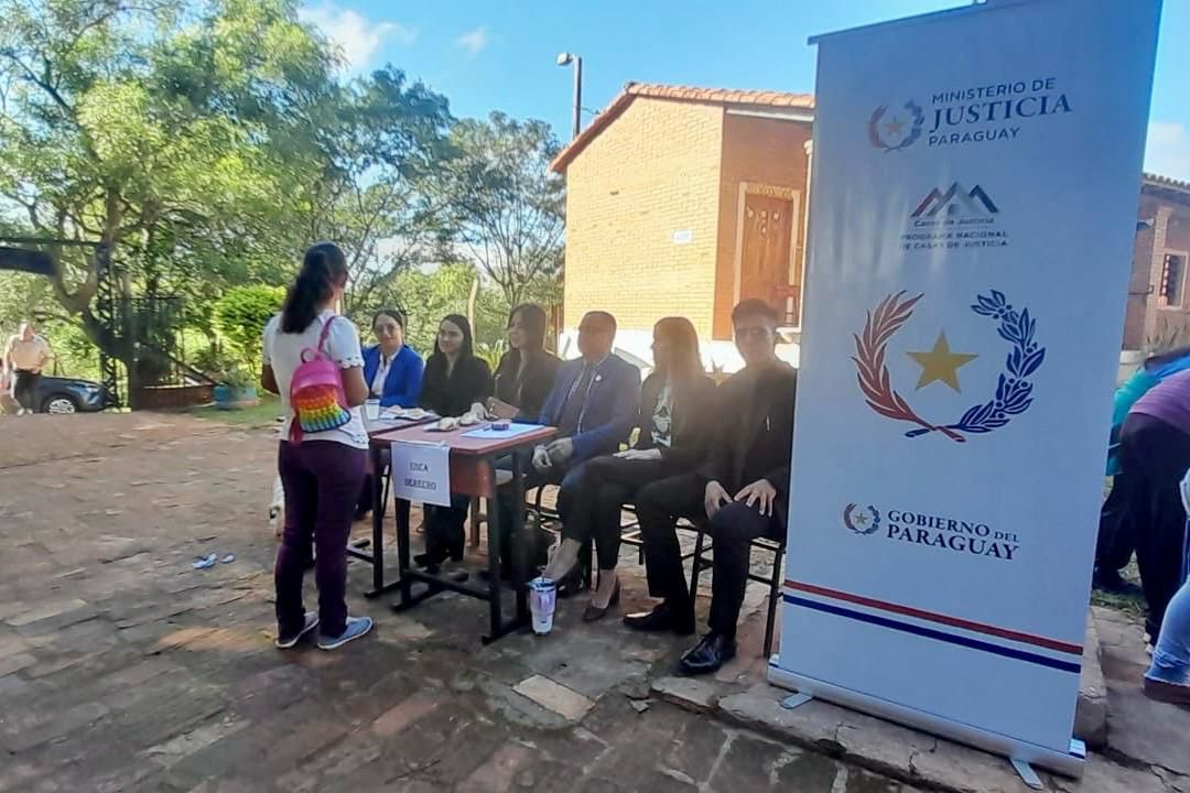 Jornada integral de “Justicia Móvil” benefició a pobladores de Ñu Rugua