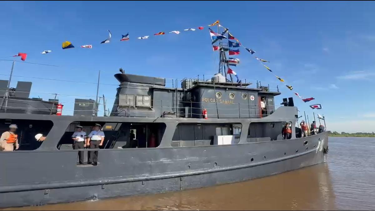 Despiden a efectivos de la Armada Paraguaya que participarán de ejercicio combinado en Brasil