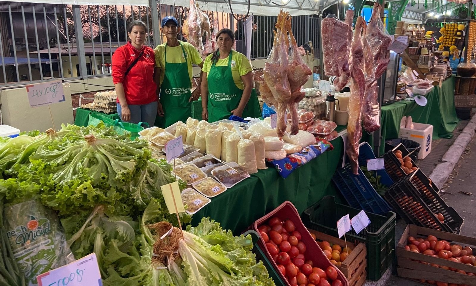 Por Día del Trabajador, familias ofertan productos del campo en ferias simultáneas en Asunción y San Lorenzo