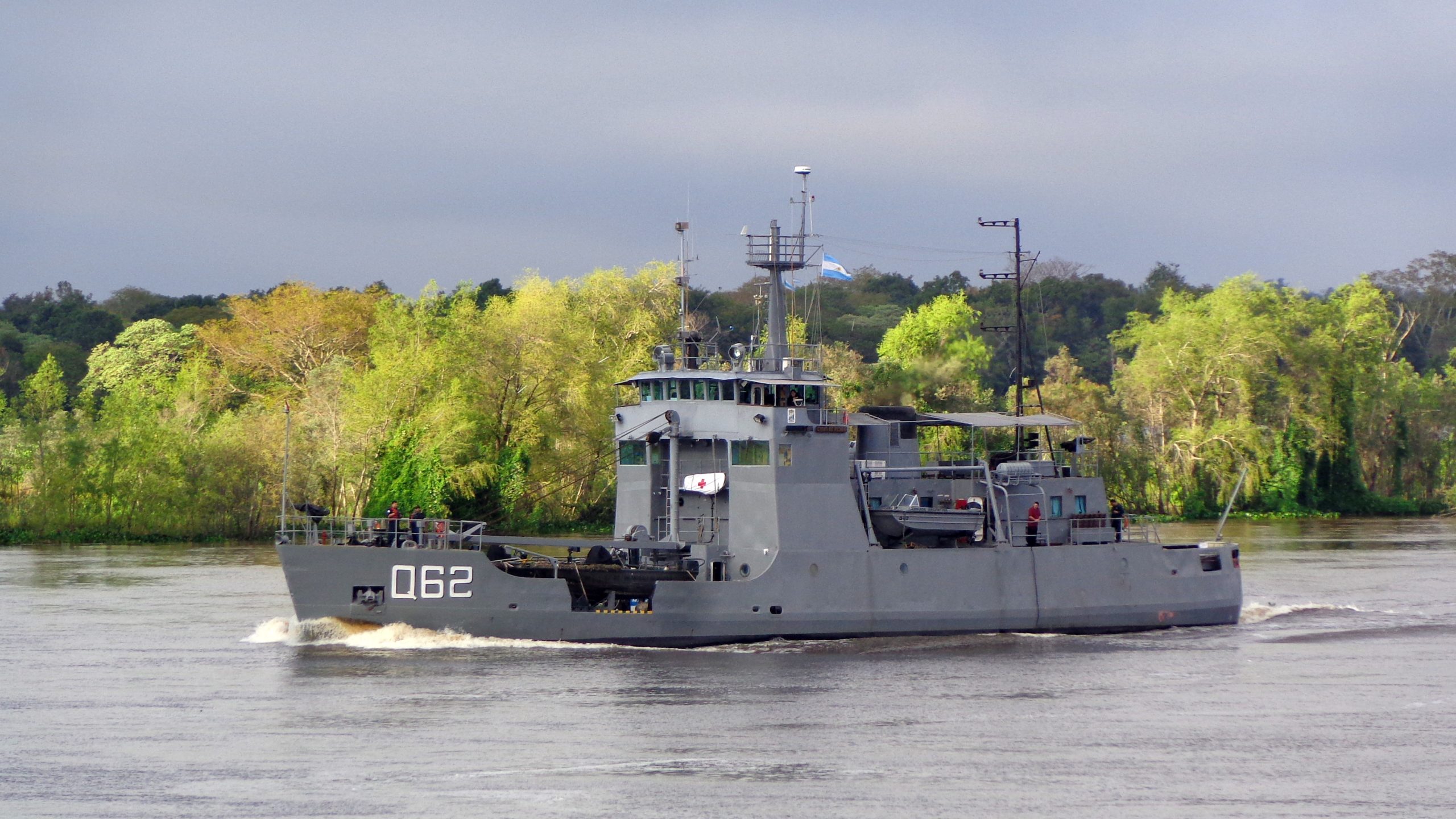 Buques de la Armada Argentina abrirán sus puertas al público en el Puerto de Asunción