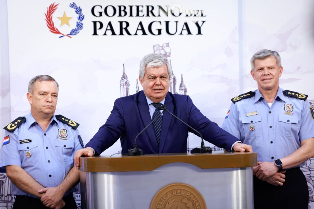 Cambios en seguridad: César Silguero es designado comandante de la Policía y Carlos Benítez viceministro