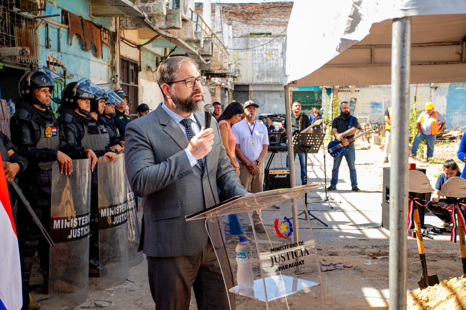 Justicia inicia obras que completarán la tranformación total de la penitenciaría de Tacumbú