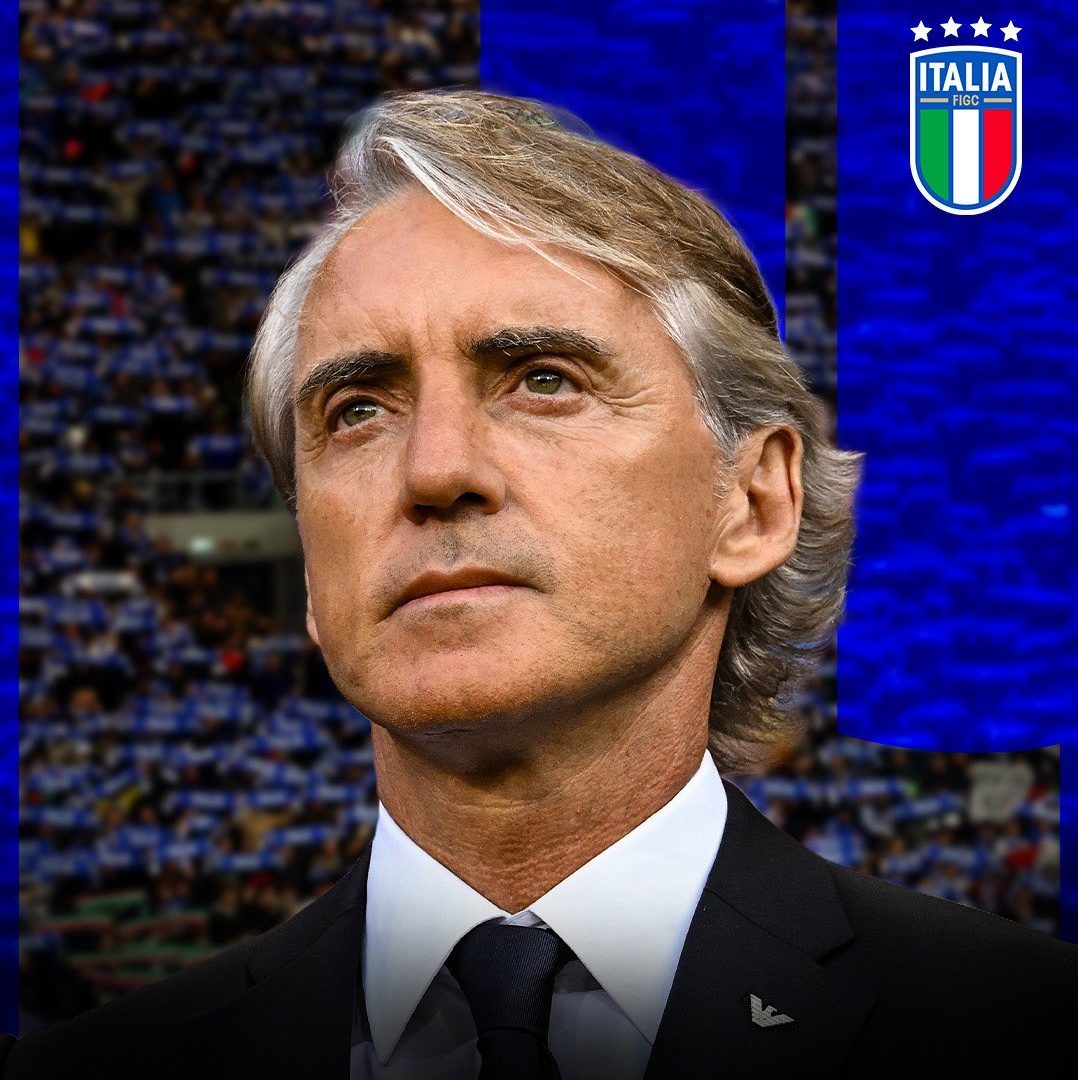 roberto mancini, nuevo técnico de Italia. roberto mancini, nuevo técnico de Italia.