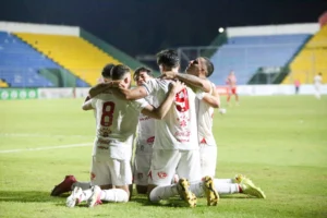 festejo de gol, Gral. Caballero vs. Tembetary, fecha 18, Intermedia Paraguay 2026